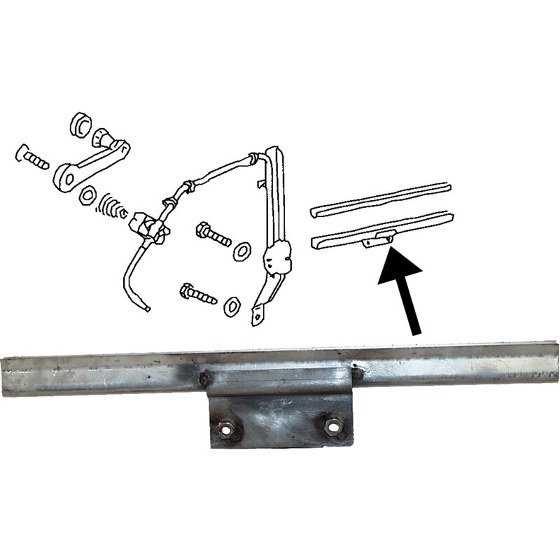 PartzBiz CE: 8188100706-Lift channel for door window PartzBiz CE: 8188100706-Lift channel for door window