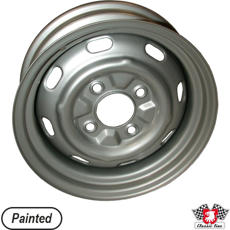 PartzBiz CE: 8160000400-Steel rim, painted, 5.5x15 PartzBiz CE: 8160000400-Steel rim, painted, 5.5x15