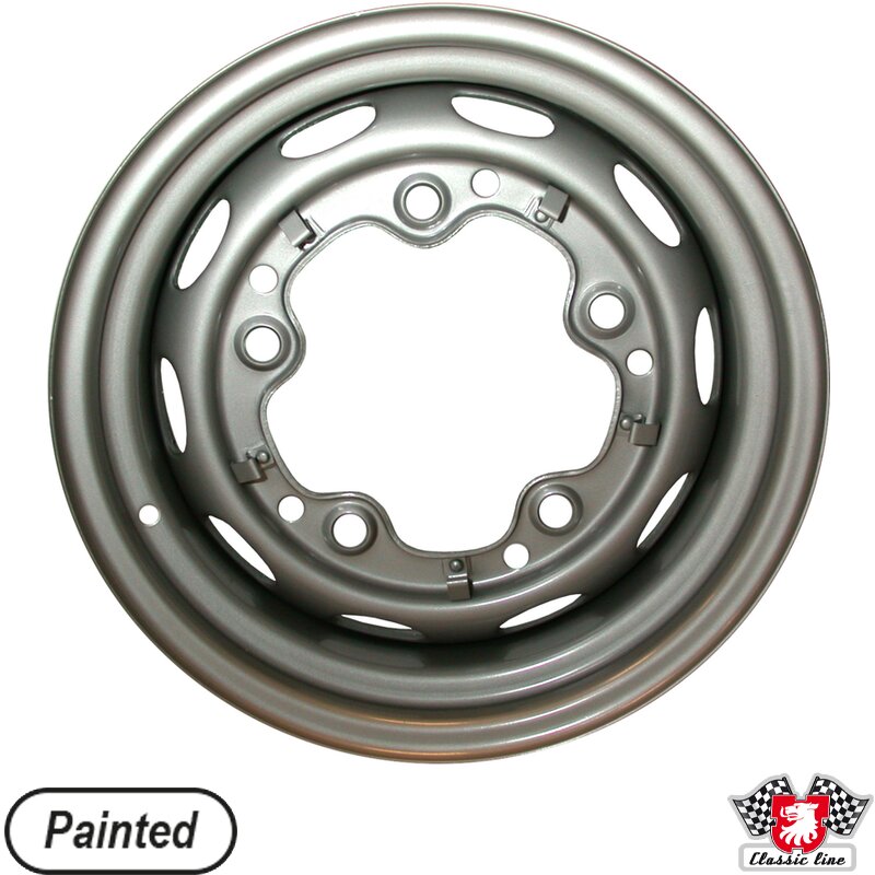 PartzBiz CE: 8160000700-Steel rim, painted, 5.5x15 PartzBiz CE: 8160000700-Steel rim, painted, 5.5x15