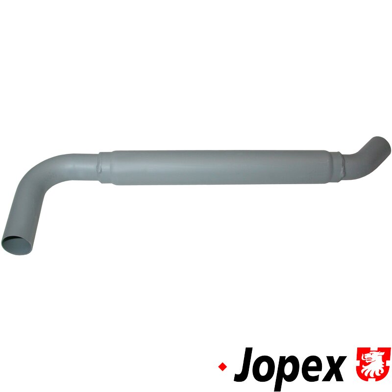 PartzBiz CE: 8120701600-Tail pipe. Made of steel with grey paint PartzBiz CE: 8120701600-Tail pipe. Made of steel with grey paint