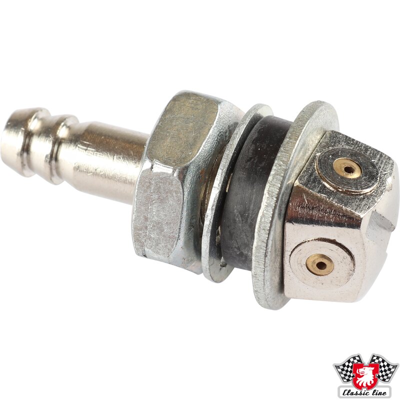 PartzBiz CE: 8398700100-Washer jet, 2 nozzles, chrome PartzBiz CE: 8398700100-Washer jet, 2 nozzles, chrome