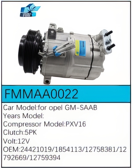 PartzBiz CE: -Compressor for Saab - FMMAA0022 PartzBiz CE: -Compressor for Saab - FMMAA0022