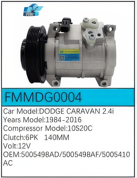 PartzBiz CE: -Compressor for Dodge - FMMDG0004 PartzBiz CE: -Compressor for Dodge - FMMDG0004