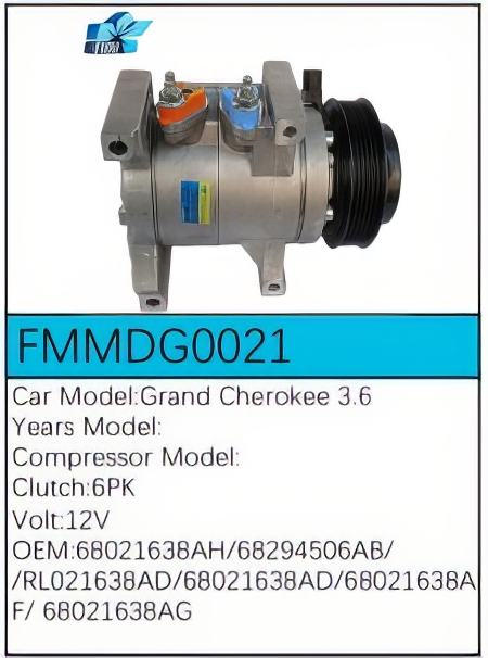 PartzBiz CE: -Compressor for Dodge - FMMDG0021 PartzBiz CE: -Compressor for Dodge - FMMDG0021