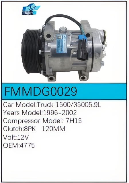 PartzBiz CE: -Compressor for Dodge - FMMDG0029 PartzBiz CE: -Compressor for Dodge - FMMDG0029