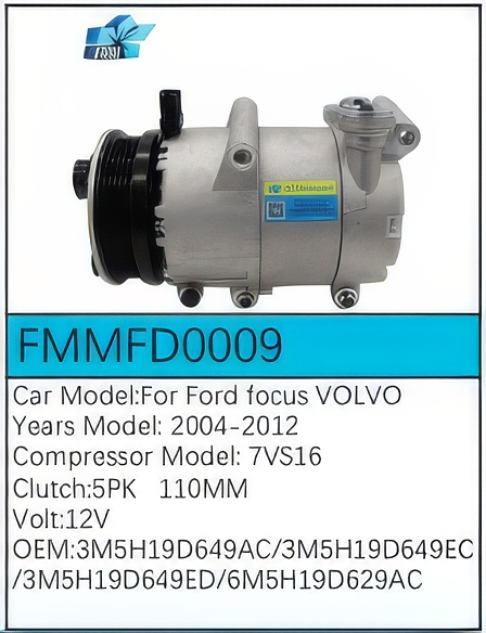 PartzBiz CE: -สำหรับคอมเพรสเซอร์ Ford - FMMFD0009 PartzBiz CE: -สำหรับคอมเพรสเซอร์ Ford - FMMFD0009
