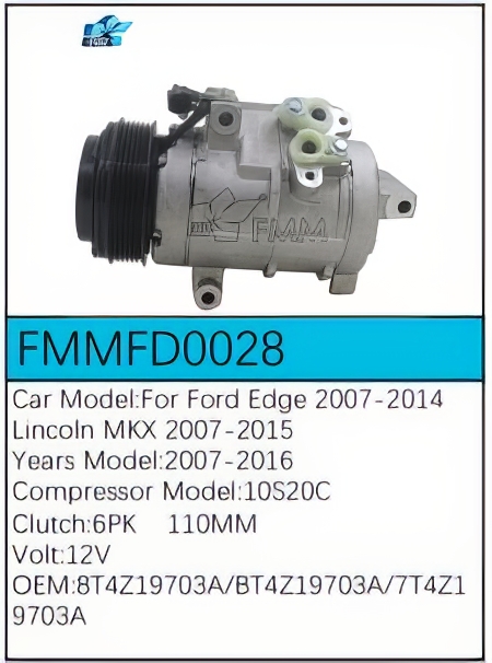 PartzBiz CE: -สำหรับคอมเพรสเซอร์ Ford - FMMFD0028 PartzBiz CE: -สำหรับคอมเพรสเซอร์ Ford - FMMFD0028