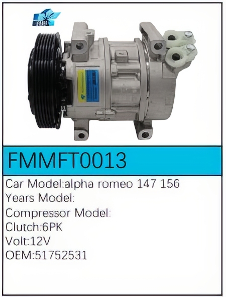PartzBiz CE: -Compressor FMMFT0013 PartzBiz CE: -Compressor FMMFT0013