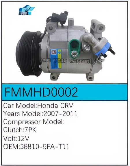 PartzBiz CE: -Compressor for Honda - FMMHD0002 PartzBiz CE: -Compressor for Honda - FMMHD0002