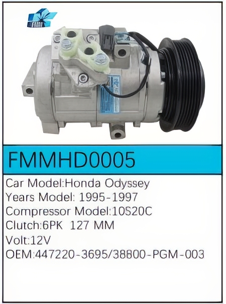 PartzBiz CE: -สำหรับคอมเพรสเซอร์ Honda - FMMHD0005 PartzBiz CE: -สำหรับคอมเพรสเซอร์ Honda - FMMHD0005