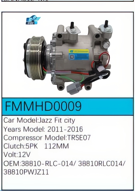 PartzBiz CE: -สำหรับคอมเพรสเซอร์ Honda - FMMHD0009 PartzBiz CE: -สำหรับคอมเพรสเซอร์ Honda - FMMHD0009