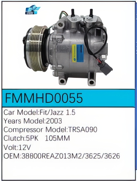 PartzBiz CE: -สำหรับคอมเพรสเซอร์ Honda - FMMHD0055 PartzBiz CE: -สำหรับคอมเพรสเซอร์ Honda - FMMHD0055