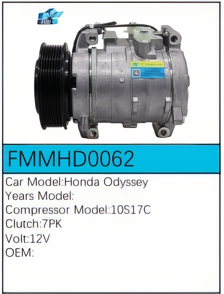 PartzBiz CE: -สำหรับคอมเพรสเซอร์ Honda - FMMHD0062 PartzBiz CE: -สำหรับคอมเพรสเซอร์ Honda - FMMHD0062