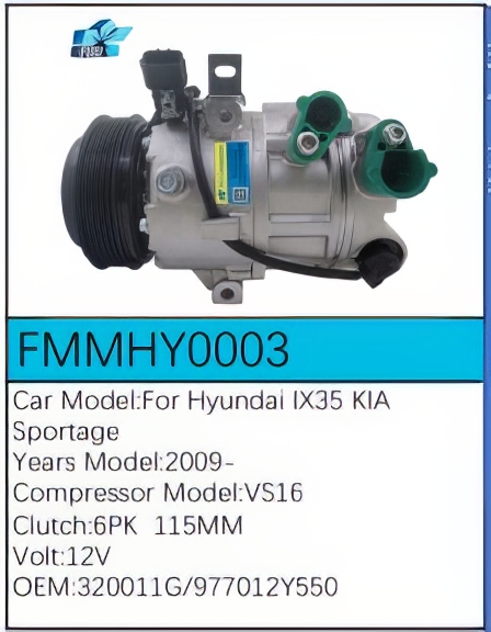 PartzBiz CE: -สำหรับคอมเพรสเซอร์ Hyundai - FMMHY0003 PartzBiz CE: -สำหรับคอมเพรสเซอร์ Hyundai - FMMHY0003
