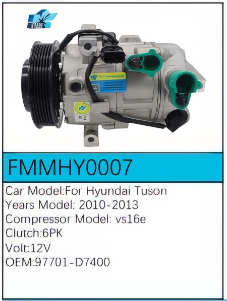 PartzBiz CE: -สำหรับคอมเพรสเซอร์ Hyundai - FMMHY0007 PartzBiz CE: -สำหรับคอมเพรสเซอร์ Hyundai - FMMHY0007