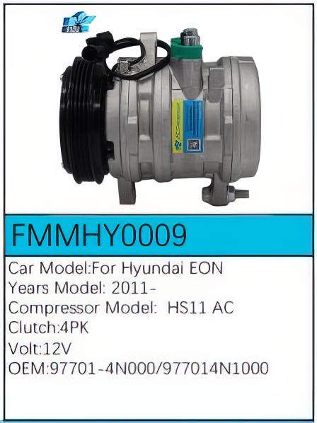 PartzBiz CE: -สำหรับคอมเพรสเซอร์ Hyundai - FMMHY0009 PartzBiz CE: -สำหรับคอมเพรสเซอร์ Hyundai - FMMHY0009