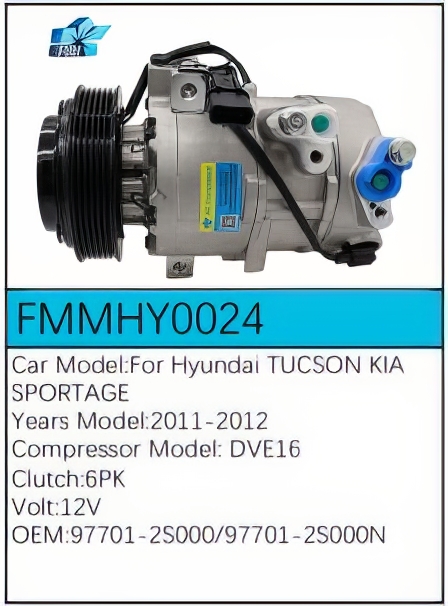 PartzBiz CE: -Compressor for Hyundai - FMMHY0024 PartzBiz CE: -Compressor for Hyundai - FMMHY0024