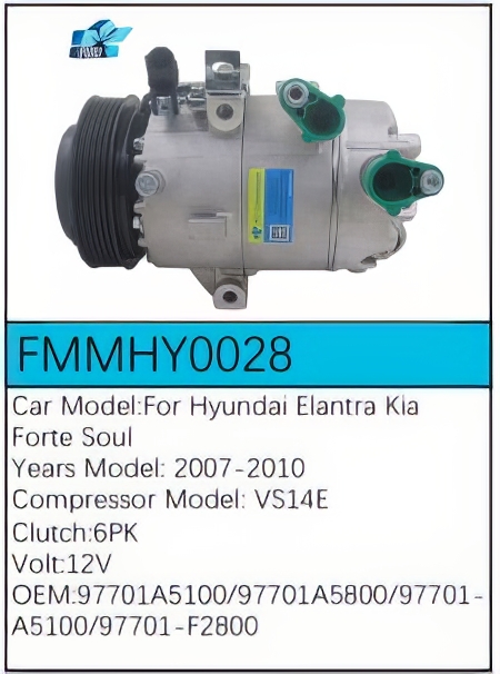 PartzBiz CE: -สำหรับคอมเพรสเซอร์ Hyundai - FMMHY0028 PartzBiz CE: -สำหรับคอมเพรสเซอร์ Hyundai - FMMHY0028