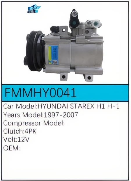 PartzBiz CE: -Compressor for Hyundai - FMMHY0041 PartzBiz CE: -Compressor for Hyundai - FMMHY0041