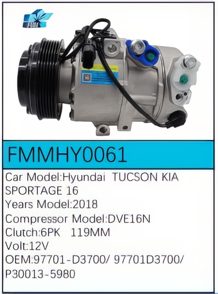 PartzBiz CE: -Compressor for Hyundai - FMMHY0061 PartzBiz CE: -Compressor for Hyundai - FMMHY0061