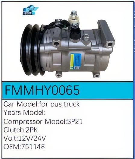 PartzBiz CE: -Compressor for Hyundai - FMMHY0065 PartzBiz CE: -Compressor for Hyundai - FMMHY0065
