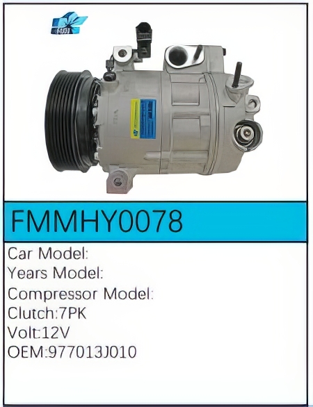 PartzBiz CE: -Compressor FMMHY0078 PartzBiz CE: -Compressor FMMHY0078