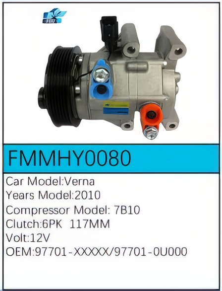 PartzBiz CE: -Compressor for Hyundai - FMMHY0080 PartzBiz CE: -Compressor for Hyundai - FMMHY0080