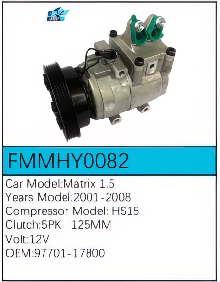 PartzBiz CE: -Compressor for Hyundai - FMMHY0082 PartzBiz CE: -Compressor for Hyundai - FMMHY0082