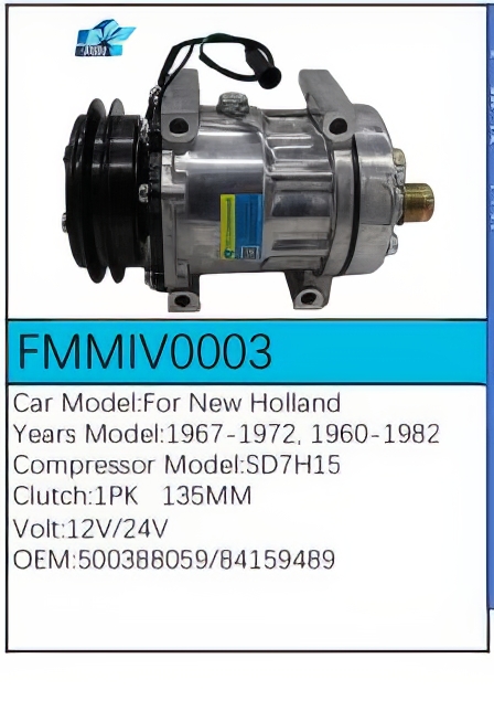PartzBiz CE: -Compressor for Iveco - FMMIV0003 PartzBiz CE: -Compressor for Iveco - FMMIV0003