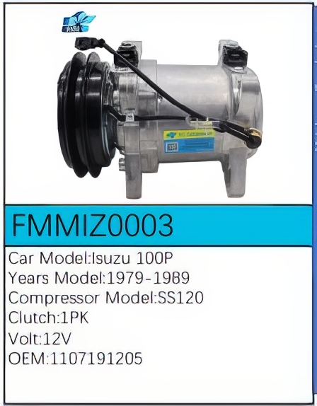 PartzBiz CE: -สำหรับคอมเพรสเซอร์ Isuzu - FMMIZ0003 PartzBiz CE: -สำหรับคอมเพรสเซอร์ Isuzu - FMMIZ0003