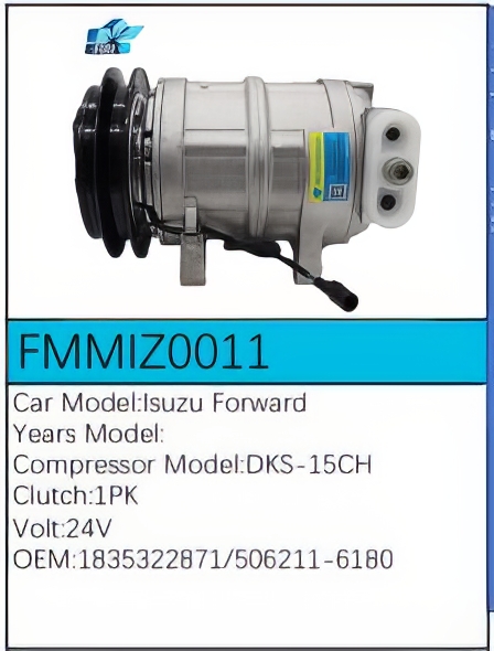 PartzBiz CE: -สำหรับคอมเพรสเซอร์ Isuzu - FMMIZ0011 PartzBiz CE: -สำหรับคอมเพรสเซอร์ Isuzu - FMMIZ0011