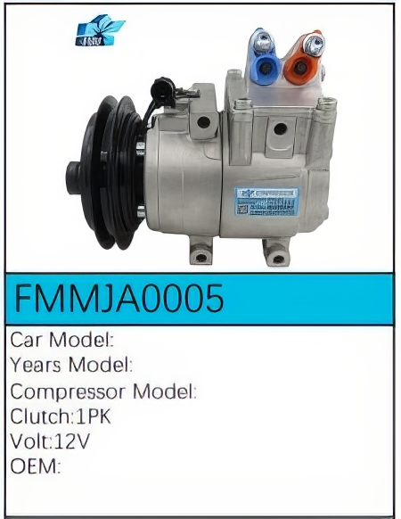 PartzBiz CE: -Compressor for JAC - FMMJA0005 PartzBiz CE: -Compressor for JAC - FMMJA0005