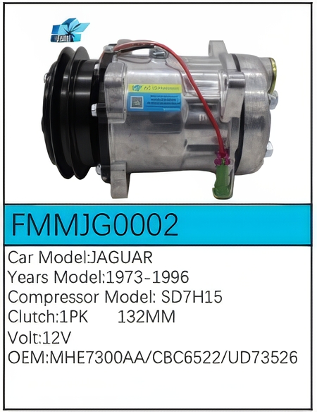 PartzBiz CE: -สำหรับคอมเพรสเซอร์ Jaguar - FMMJG0002 PartzBiz CE: -สำหรับคอมเพรสเซอร์ Jaguar - FMMJG0002