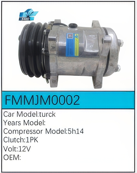 PartzBiz CE: -Compressor FMMJM0002 PartzBiz CE: -Compressor FMMJM0002