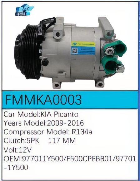 PartzBiz CE: -สำหรับคอมเพรสเซอร์ Kia - FMMKA0003 PartzBiz CE: -สำหรับคอมเพรสเซอร์ Kia - FMMKA0003