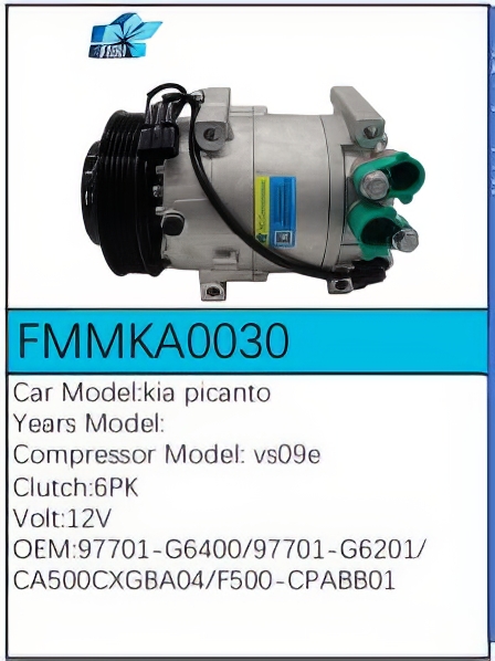 PartzBiz CE: -สำหรับคอมเพรสเซอร์ Kia - FMMKA0030 PartzBiz CE: -สำหรับคอมเพรสเซอร์ Kia - FMMKA0030