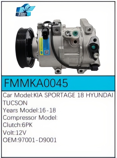 PartzBiz CE: -สำหรับคอมเพรสเซอร์ Hyundai - FMMKA0045 PartzBiz CE: -สำหรับคอมเพรสเซอร์ Hyundai - FMMKA0045