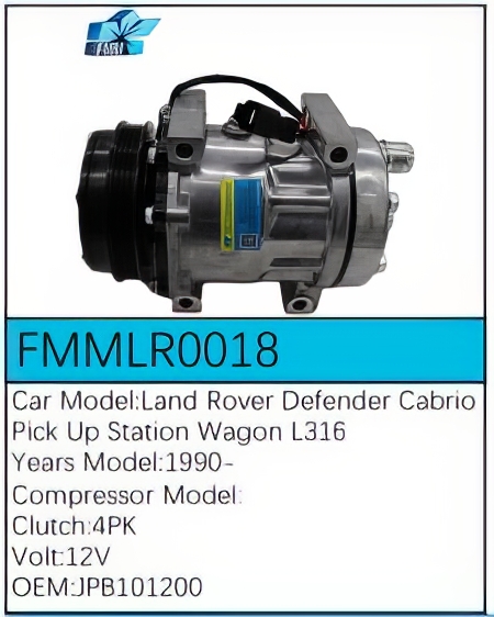 PartzBiz CE: -Compressor for Land Rover - FMMLR0018 PartzBiz CE: -Compressor for Land Rover - FMMLR0018
