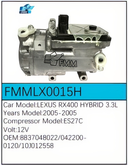 PartzBiz CE: -Compressor for Lexus - FMMLX0015H PartzBiz CE: -Compressor for Lexus - FMMLX0015H