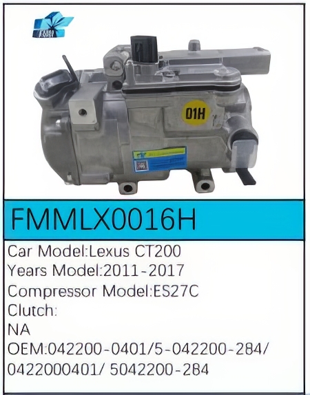 PartzBiz CE: -สำหรับคอมเพรสเซอร์ Lexus - FMMLX0016H PartzBiz CE: -สำหรับคอมเพรสเซอร์ Lexus - FMMLX0016H