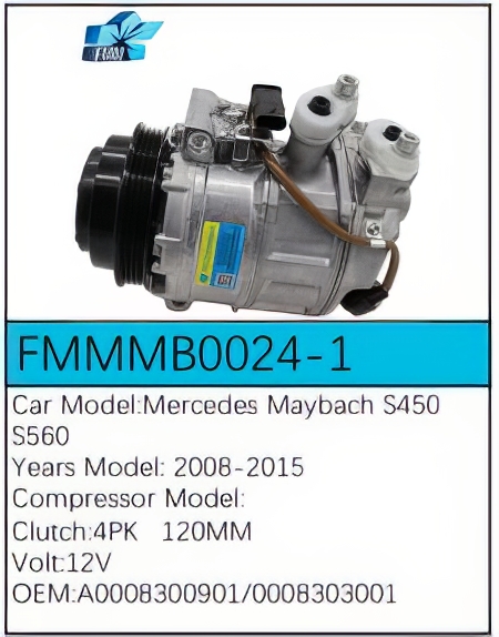 PartzBiz CE: -Compressor for Mercedes-Benz - FMMMB0024-1 PartzBiz CE: -Compressor for Mercedes-Benz - FMMMB0024-1