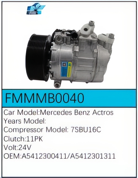 PartzBiz CE: -Compressor for Mercedes-Benz - FMMMB0040 PartzBiz CE: -Compressor for Mercedes-Benz - FMMMB0040