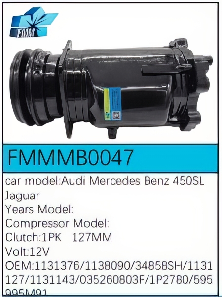 PartzBiz CE: -สำหรับคอมเพรสเซอร์ Mercedes-Benz - FMMMB0047 PartzBiz CE: -สำหรับคอมเพรสเซอร์ Mercedes-Benz - FMMMB0047