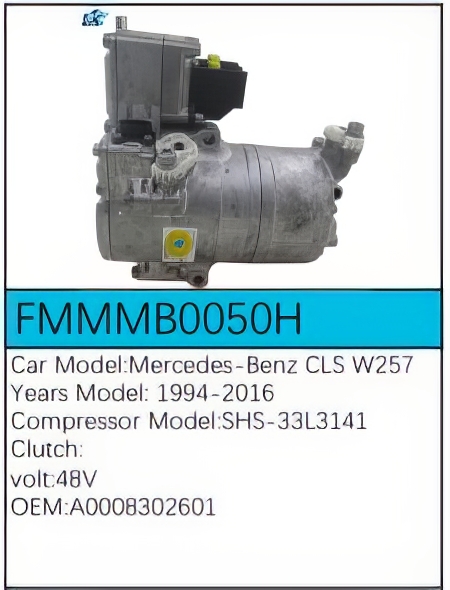 PartzBiz CE: -Compressor for Mercedes-Benz - FMMMB0050H PartzBiz CE: -Compressor for Mercedes-Benz - FMMMB0050H