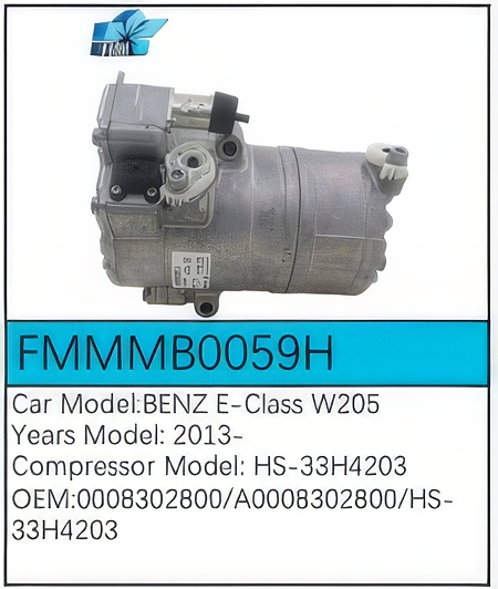 PartzBiz CE: -Compressor for Mercedes-Benz - FMMMB0059H PartzBiz CE: -Compressor for Mercedes-Benz - FMMMB0059H
