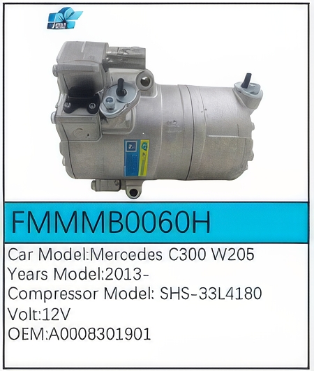 PartzBiz CE: -Compressor for Mercedes-Benz - FMMMB0060H PartzBiz CE: -Compressor for Mercedes-Benz - FMMMB0060H