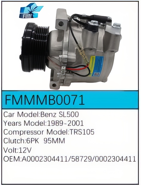 PartzBiz CE: -สำหรับคอมเพรสเซอร์ Mercedes-Benz - FMMMB0071 PartzBiz CE: -สำหรับคอมเพรสเซอร์ Mercedes-Benz - FMMMB0071