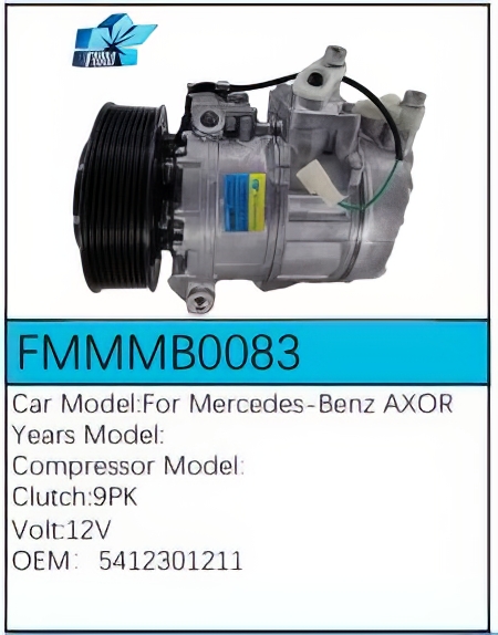 PartzBiz CE: -Compressor for Mercedes-Benz - FMMMB0083 PartzBiz CE: -Compressor for Mercedes-Benz - FMMMB0083