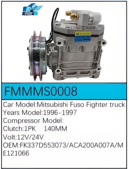 PartzBiz CE: -Compressor for Mitsubishi - FMMMS0008 PartzBiz CE: -Compressor for Mitsubishi - FMMMS0008