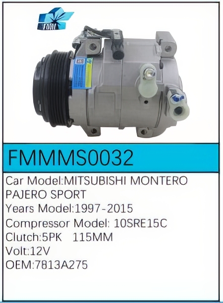 PartzBiz CE: -Compressor for Mitsubishi - FMMMS0032 PartzBiz CE: -Compressor for Mitsubishi - FMMMS0032
